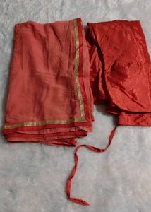 Peach Indian Outfit