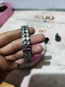 Stylish Silver Bangle