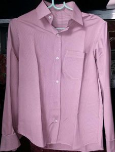 Pink Striped Shirt