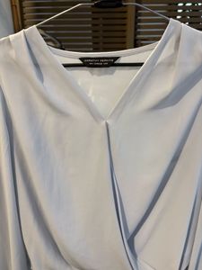 Dorothy Perkins Baby Blue Colour Blouse