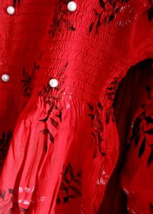 High Neck Frill Top