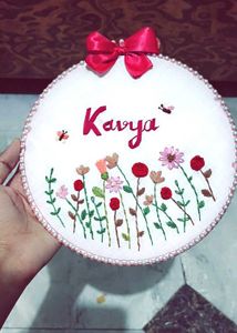 Elegant Name Hoop