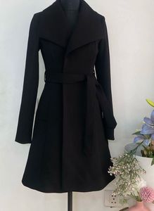BARDOT Thick Woolen Dress Coat