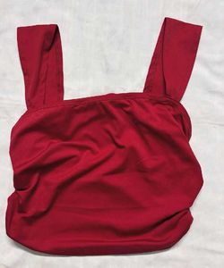 Red Sleeveless Top