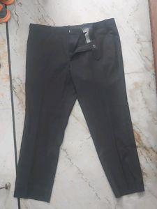 Excellent Black Trouser Viscose Metty Fabric