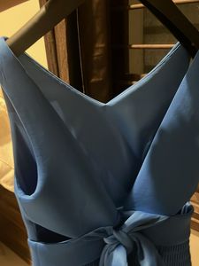 Blue Sleeveless Dress