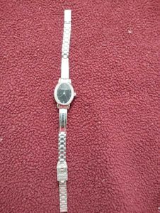 Sonata Vintage Silver-Tone Watch