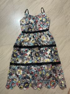 Embroidery Floral Dress