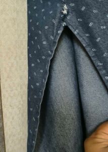 Blue Denim Kurti