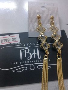 Elegant Gold Dangle Earrings