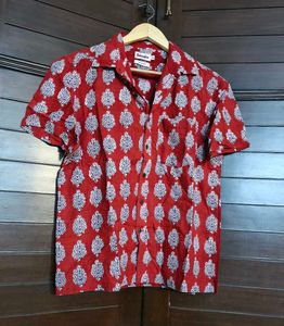 Fabindia Men Cotton Printed Shirt