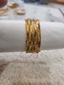 1 gm Gold Bangle 2.4size