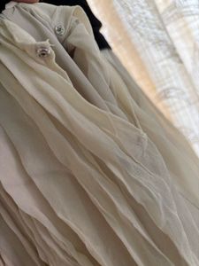 Cream Halter Dress with Black Sash