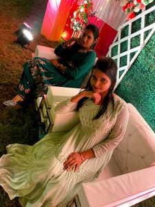 Pista Green Gown