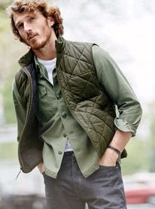 Olive Green Vest Jacket