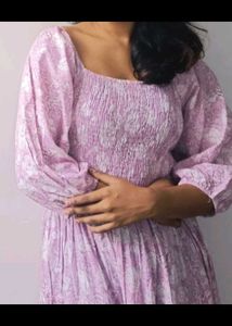 Floral Print Midi Dress