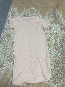 A Pink T-shirt Cum Nigthy