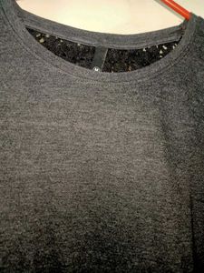 MAX Black Casual T Shirt