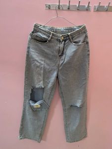 Ripped Light Wash Jeans