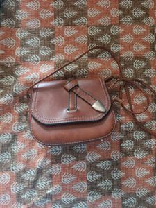 beautiful leather sling bag