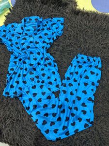 Cute Heart Pajama Set