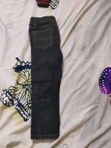 Boys Blue and Black Denim Jeans
