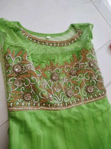 Pista Green Long One Piece