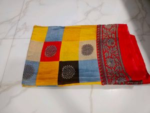 Silk Saree And Blouse