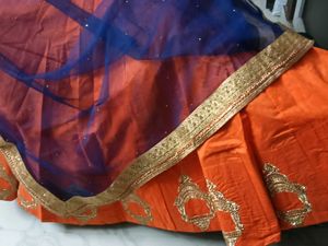 Lehenga Choli -With Heavy Embroidary-Used Just Onc