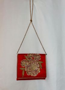 Dubai High Quality Red Sling Bag Party