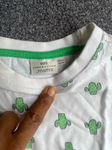 Cute Cactus Print Tee