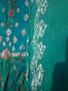 Teal Indian Salwar Kameez Suit