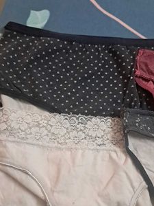 Combo  Of Nine Pure Cotton  Imported Fabric Panty