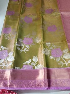 Light Green Silk Saree...