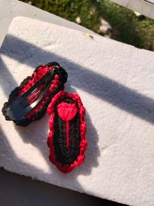 Crochet Hair Clips