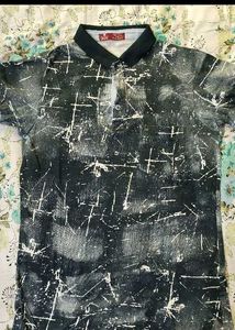 Stylish Printed Polo T-Shirt