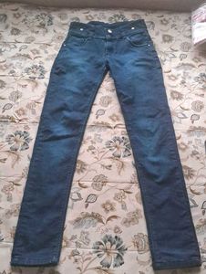 Dark Blue Denim Jeans