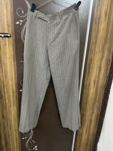 Will’s Grey Striped Trousers
