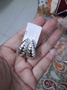 Silver Drop Earrings