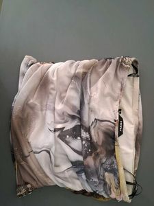 Trendy Marble Print Tube Top