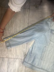 Unique Denim Jacket with Patches