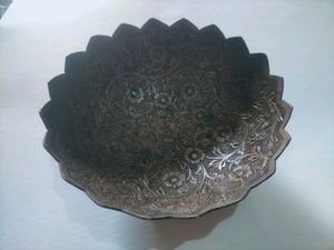 Brass Uniqe Golden Diya Gen Condition