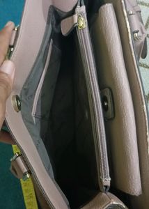 Peach Pierre Cardin Handbag
