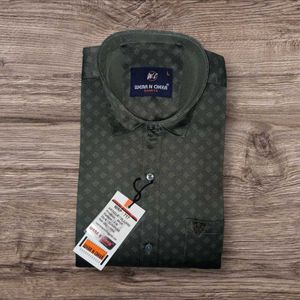 Patterned Formal Shirt