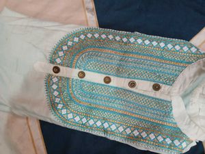 Light Green Embroidered Kurti