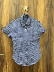 Checks Shirt With Half Hands Small Size