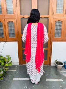 Winter white suit set 💖