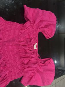 Pink Mini Dress Size M