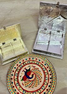 Set Of 3 Dry Fruit Plates