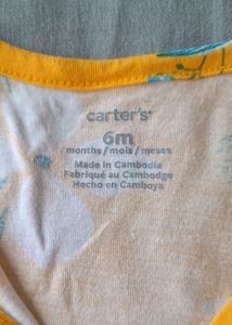 Carter&#39;s Yellow Beby girl Frock
